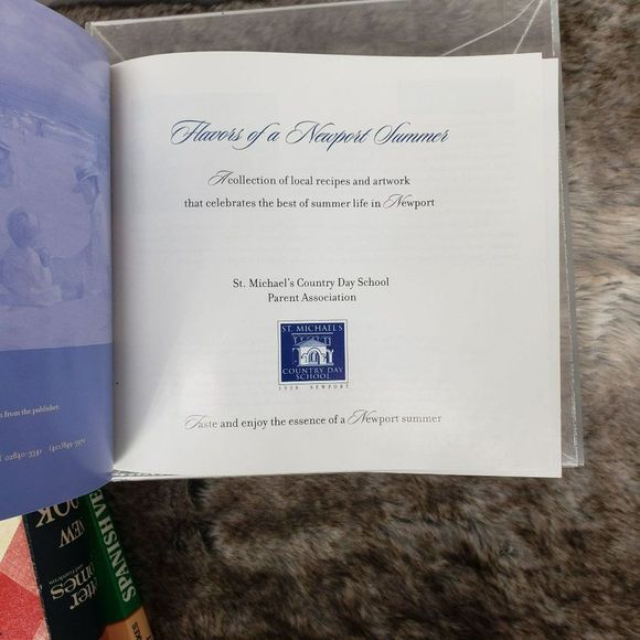 Flavors Of A Newport Summer Cookbook By St. Michael's Country Day School Parents - Picture 5 of 6